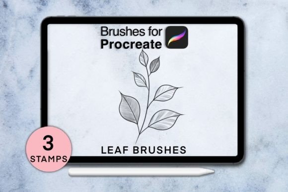 3 Leaf Procreate Stamps Session 5 Guide