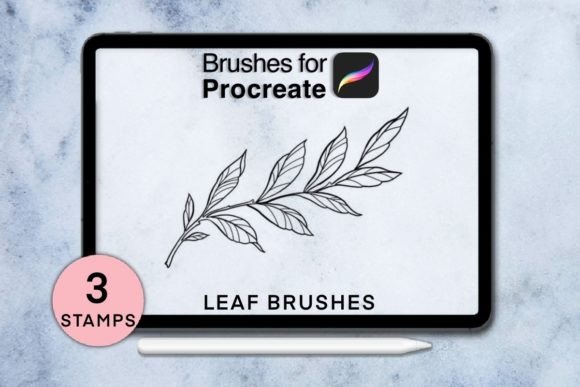 3 Leaf Procreate Stamps Session 7 Guide