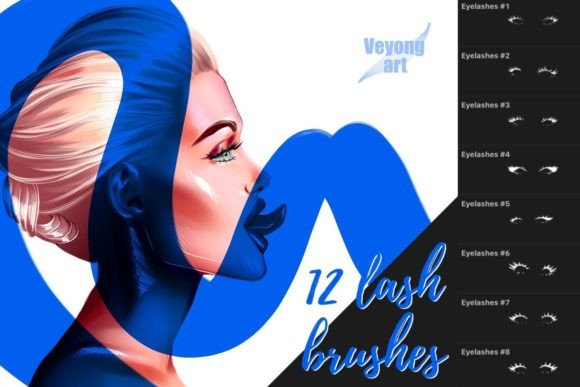 Beautiful Eyelashes Set: A Practical Guide for Procreate Artists