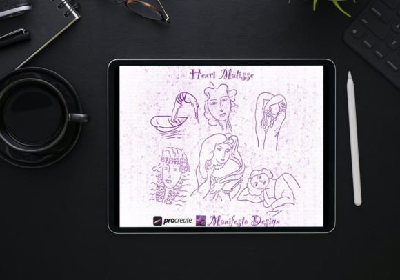 Mastering 15 Line Art Matisse for Procreate V 15: A Practical Guide for Digital Artists