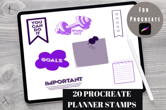 Procreate Planner Stamps: Elevate Your Digital Planning Workflow
